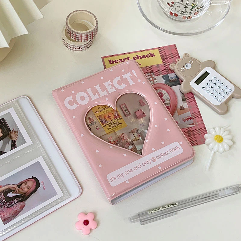 64 Borse Mini Album Fotografico Cartoon Photo Album Photo Card Holder Kpop Album De Fotos Kpop Photo Card Binder Book Collection