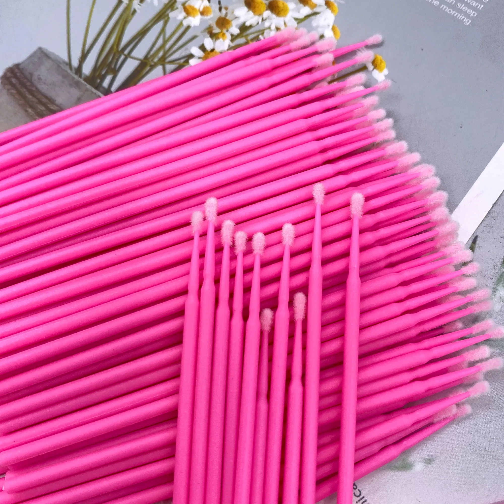 1000pcs Micro Brush Disposable Lash Removing Swab Microbrush Mascara Wands Applicator Eyelash Extension Makeup brushes Tools