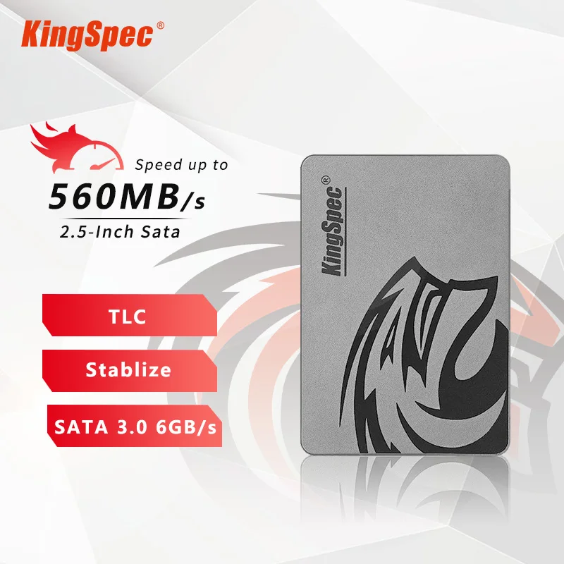 

SSD-накопитель KingSpec, 2,5 дюйма, SATA3, 256 ГБ, 512 ГБ, 1 ТБ