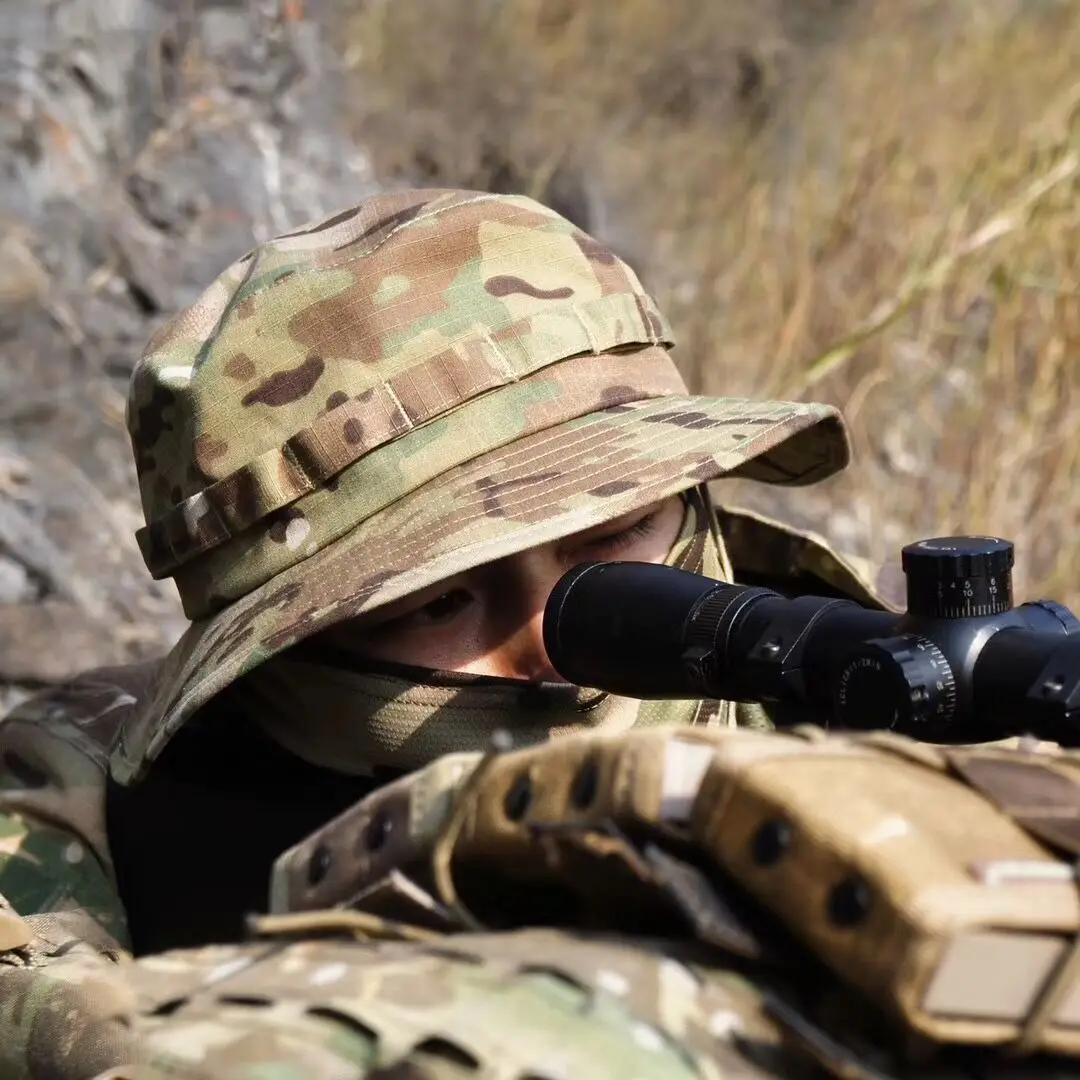 Chapeaux de Camouflage de Sniper Airsoft tactique, Boonie, casquette  militaire népalais, armée américaine, accessoires militaires pour hommes,  casquettes de randonnée - AliExpress