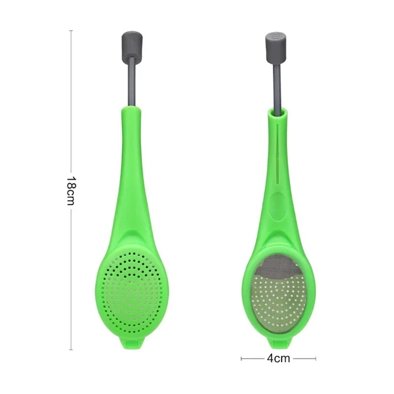 Deluxe Reusable Tea & Coffee Infuser with Built-in Plunger