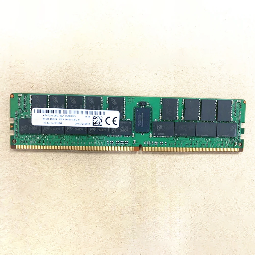 マイクロン 256GB(64GBx4) DDR4-2666 ECC LRDIMM マイクロン 256GB(64GBx4) DDR4-2666 ECC LRDIMM