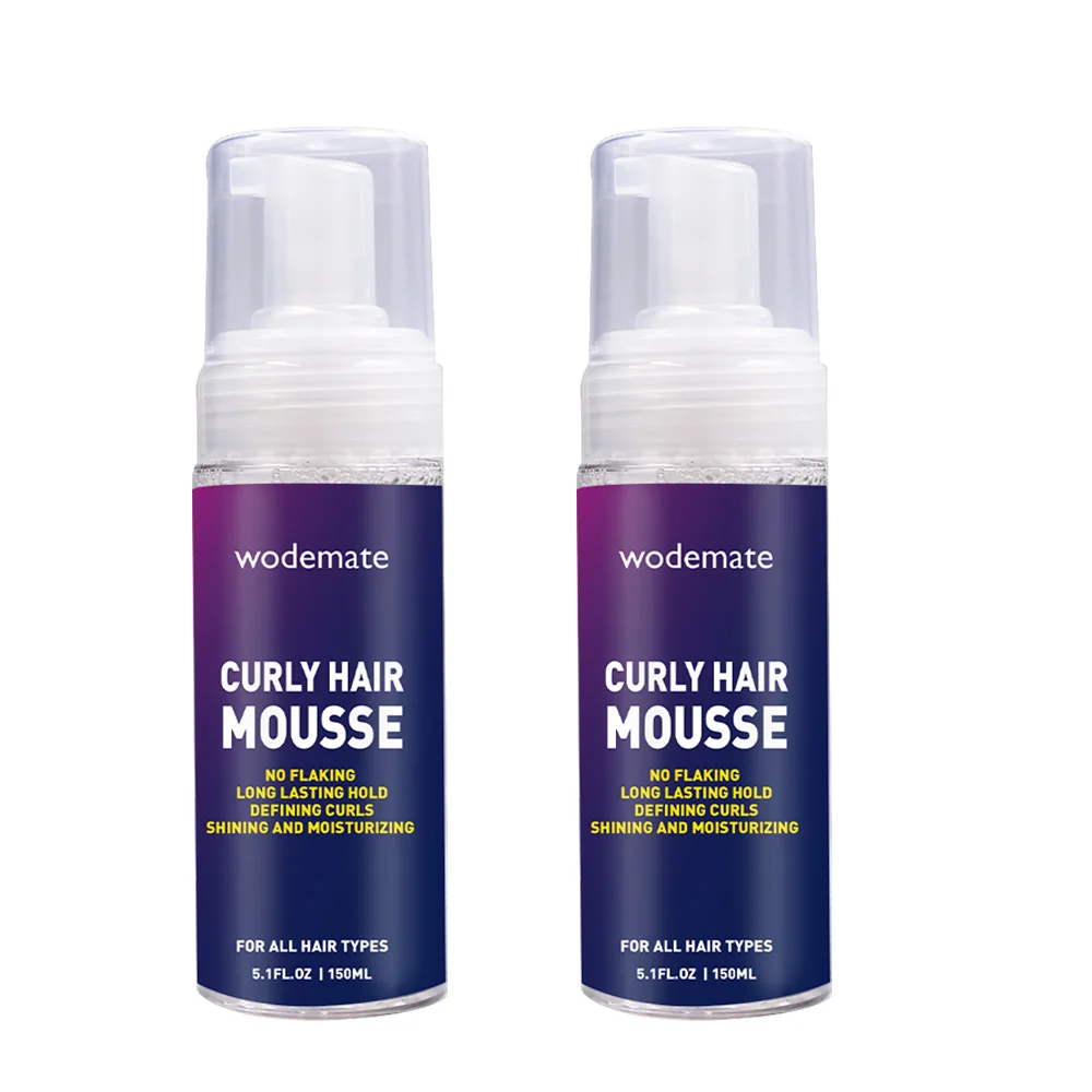 Hair Foam Mousse For Styling Hair Curly Hair Styling Mousse