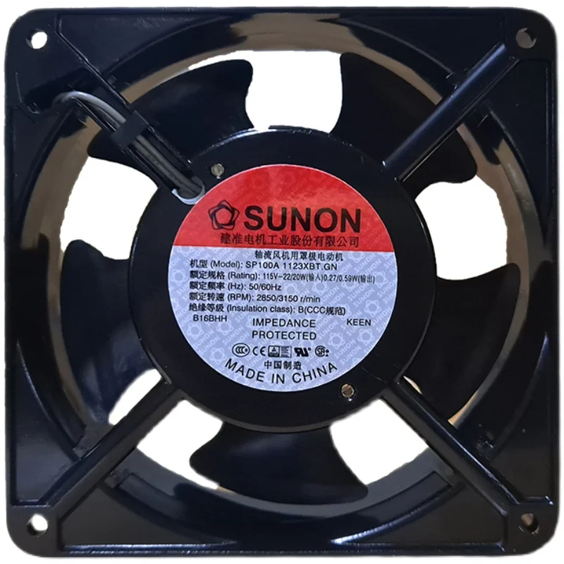 Новый sunon SP100A 1123XBT. GN 12038 120*120*38 мм 12 см 120 мм вентилятор 3150 об/мин 115 в 22 Вт