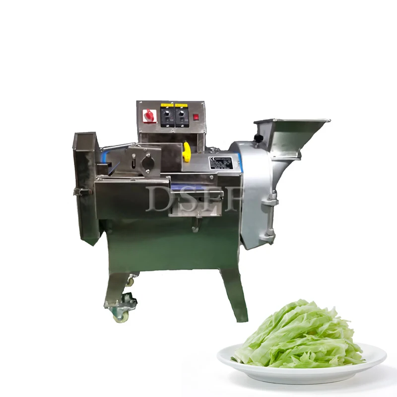 

Commercial Electric Vegetable Cutter Multifunctional Stainless Steel Potato Radish Cabbage Shredder