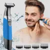 KEMEI Electric Shaver Professional Beard Trimmer Reciprocating Rubber Anti-skid Body Waterproof Rechargeable Shaver KM-1910 3