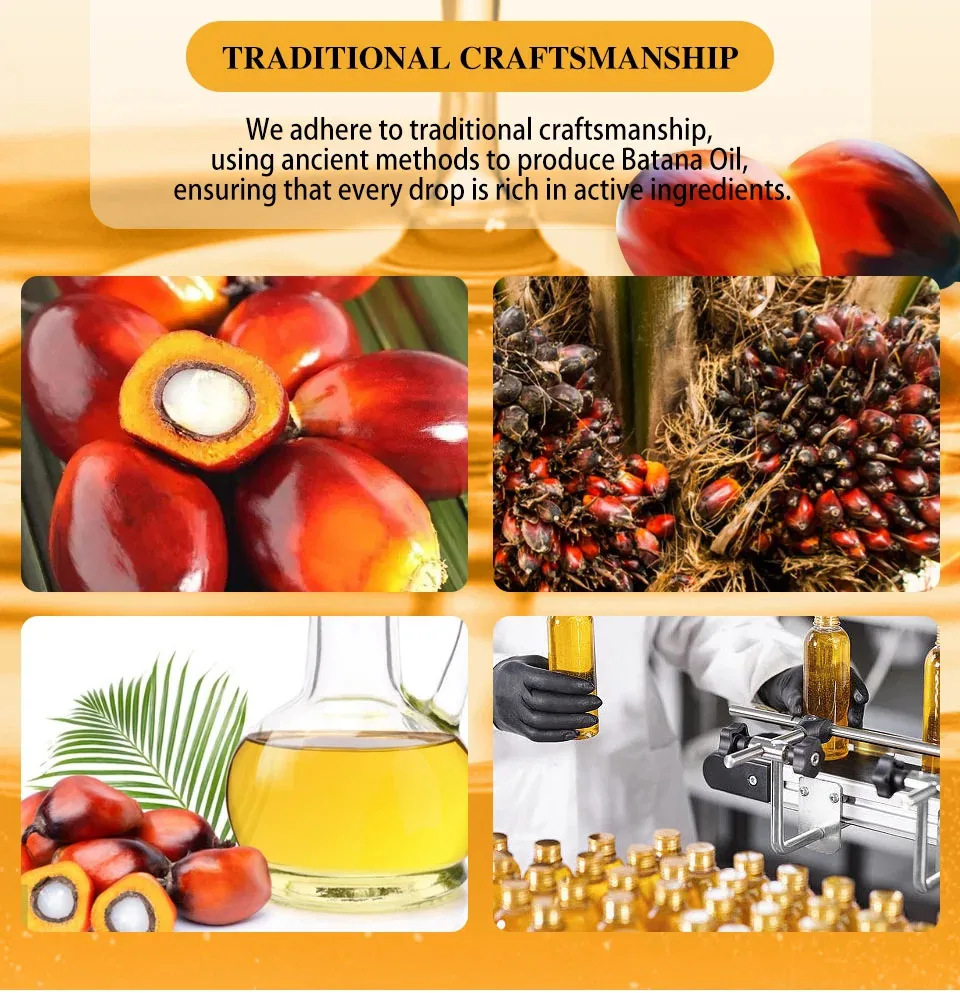 Description Picture 4 of item100% Pure Batana Oil For Hair Growth Serum Butter Hair Mask Anti Hair Loss Treatment Repair Damaged Hair Care Products Men Women