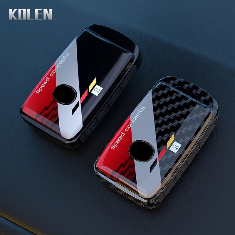 Custodia Per Chiave Auto In Fibra Di Carbonio Abs Per Mazda 3 6 Alexa Cx30 Cx-4 Cx5 Cx-5 Cx8 Cx-8 Cx-30 Cx9 Cx-9 Mx30 Mx5 Mx-30 Mx-5 Ss30 Fob