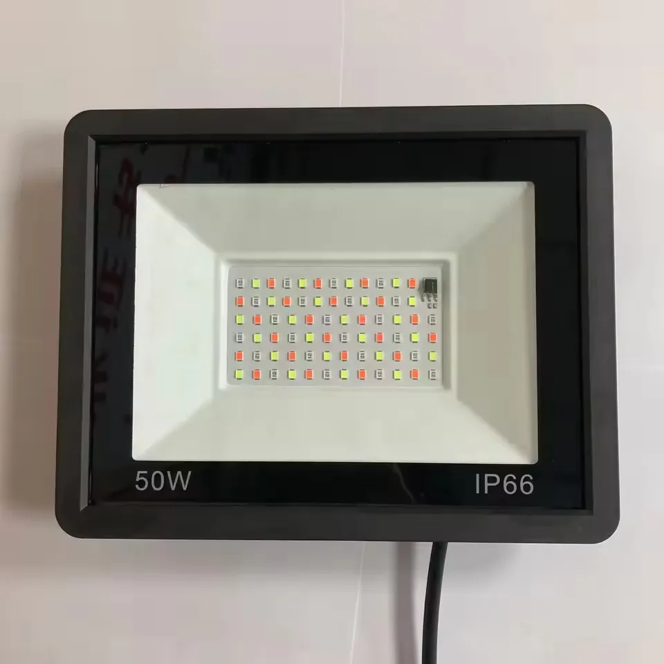 ตัวเลือกสินค้า โปรเจคเตอร์ LED ภายนอกอาคาร กันน้ำ ปรับสีได้ 30W