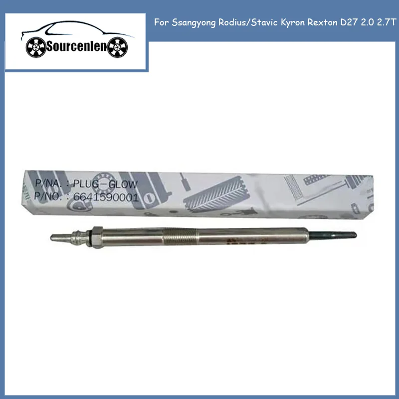 Oem 6641590001 Engine Start Glow Plug Glow Plug For Ssangyong Rodius