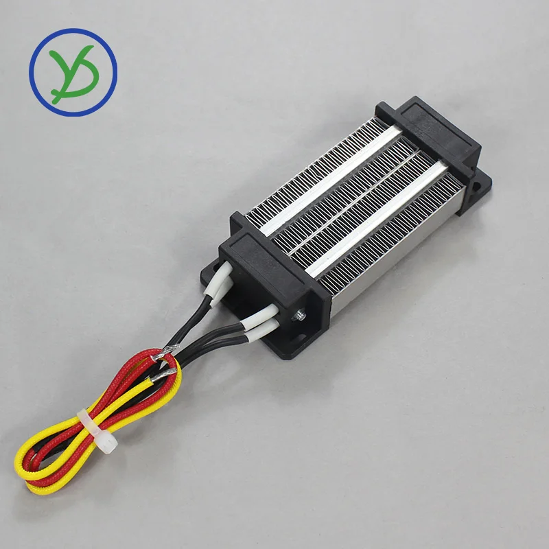 Elemento calefactor aislado de 200W, 12V CA/CC, calentador de aire de  cerámica PTC, incubadora, calentador eléctrico de 120x50mm - AliExpress