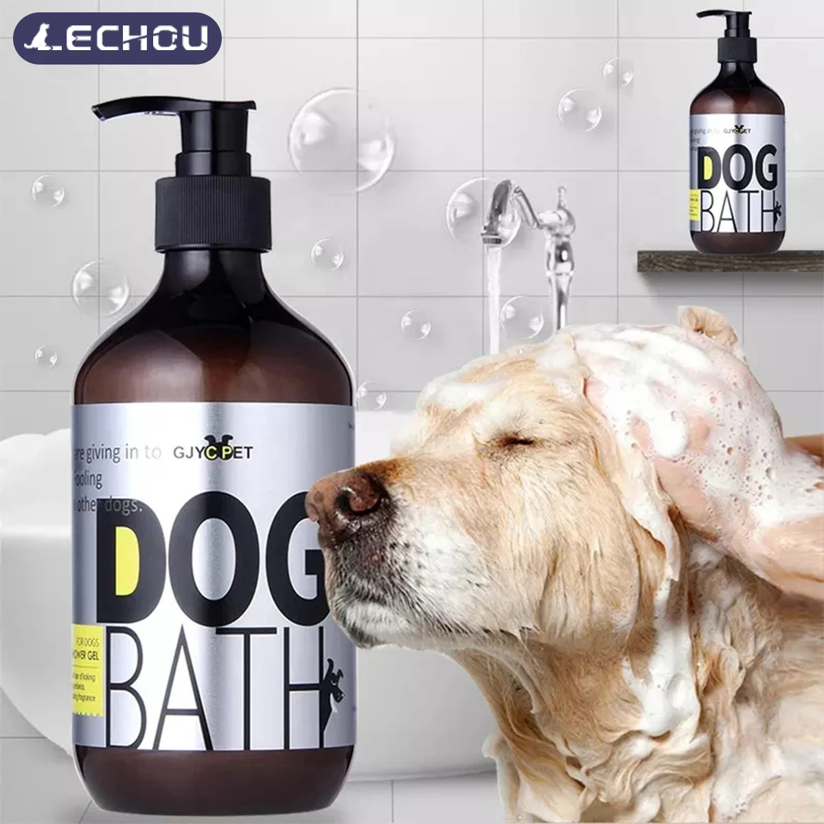 Cat Shampoo Bath Gel Mite Removal Deodorization Pet Hair Care Cleaning