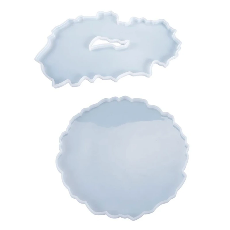 

Форма для литья фруктовой тарелки, подставка для чашки, коврик для подноса, сервировочная форма для эпоксидной смолы из Борада