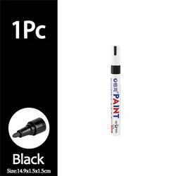 Colorful Waterproof Permanent Paint Markers (1pc black)