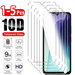 10D Tempered Glass Screen Protector - Enhanced Durability and Clarity, Pack of 1 - 5 for Redmi 17C (5PCS Tempered Glass)