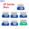10/Pcs Dental Diamond Burs Drill for Teeth Polishing High Speed Handpiece FG 1.6M SF-11 SF-12C 2