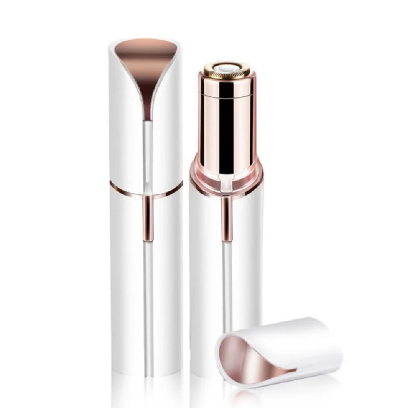PortableLipstickShapeElectricEpilatorSafePainlessWomenShaver