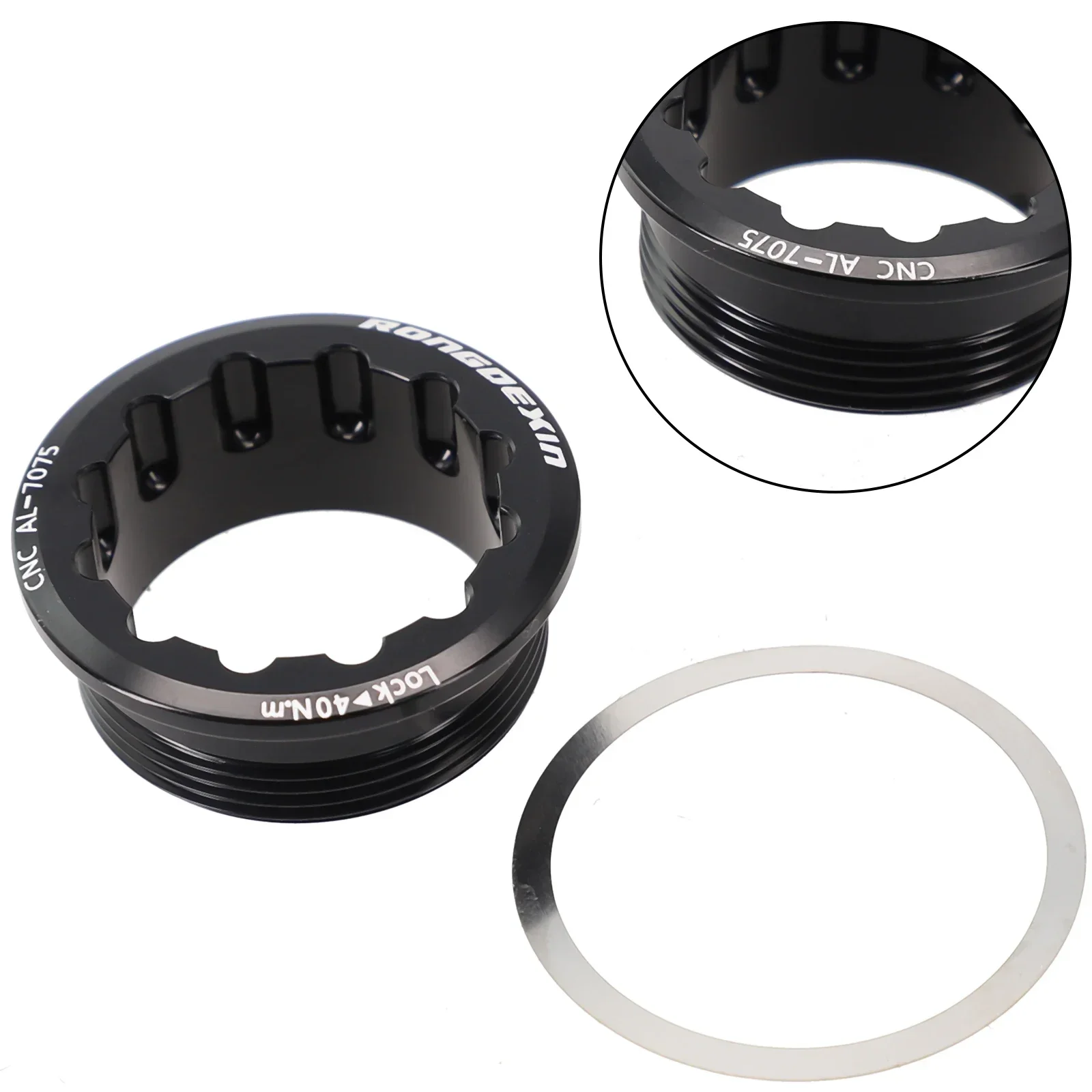 Bike Bicycle MS 12 Speed Freewheel Lock Cover Hub Body For-SHIMANO M7100 8100 M6100 Cassette Cover Lock Ring Fixing Bolt Parts bike freewheel bicycle cassette bicycle parts