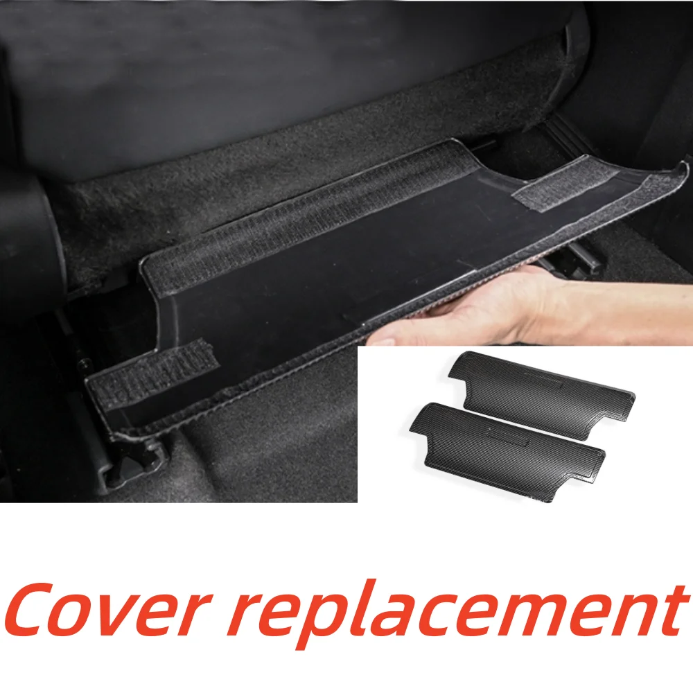 For Land Cruiser 250 Prado LC250 Car Seat Rear Anti Kick ABS Decorative Panel Interior