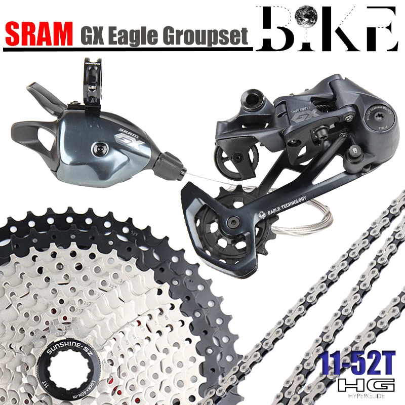 SRAM GX Eagle 12 Speed 12V Groupset Kit Trigger Shifter Rear