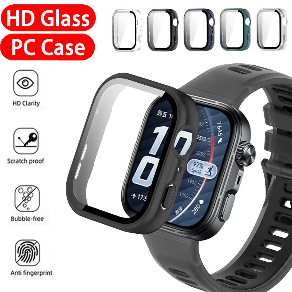 Premium Tempered Glass Protective Bumper Shell