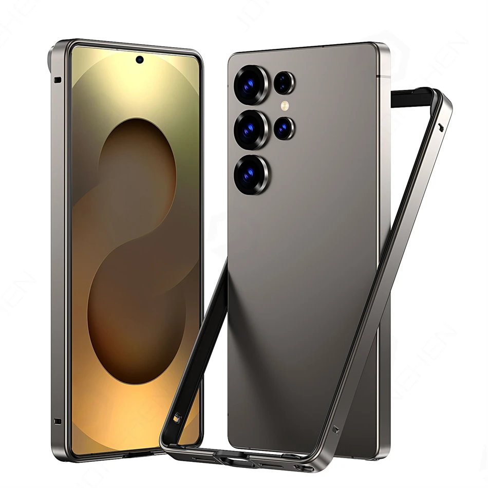 Premium Hybrid Silicone Aluminum Metal Case with Heat Dissipation and Lightweight Bumper Design