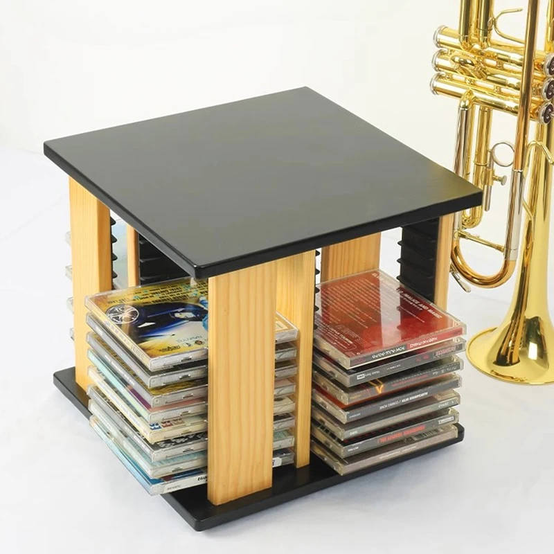 Minimalista Giallo Cd Rack Board Giapponese Parete Armadi Nascosti Display Lettura Cd Rack Accent Rangement Dvd Salon Furniture