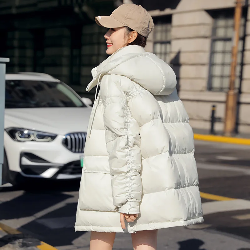 2023 New Women Down Jacket Winter Coat Female Short Parkas Loose Thick Warm Outwear Hooded Versatile Leisure Time Overcoat 2024 new women down jacket winter coat female long parkas loose thick warm outwear hooded versatile leisure time overcoat