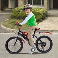 20 "VTT pour enfants 7 vitesses vélo freins à double disque unisexe vélo pour enfants hauteur réglable garçons filles vélo d'équitation 2