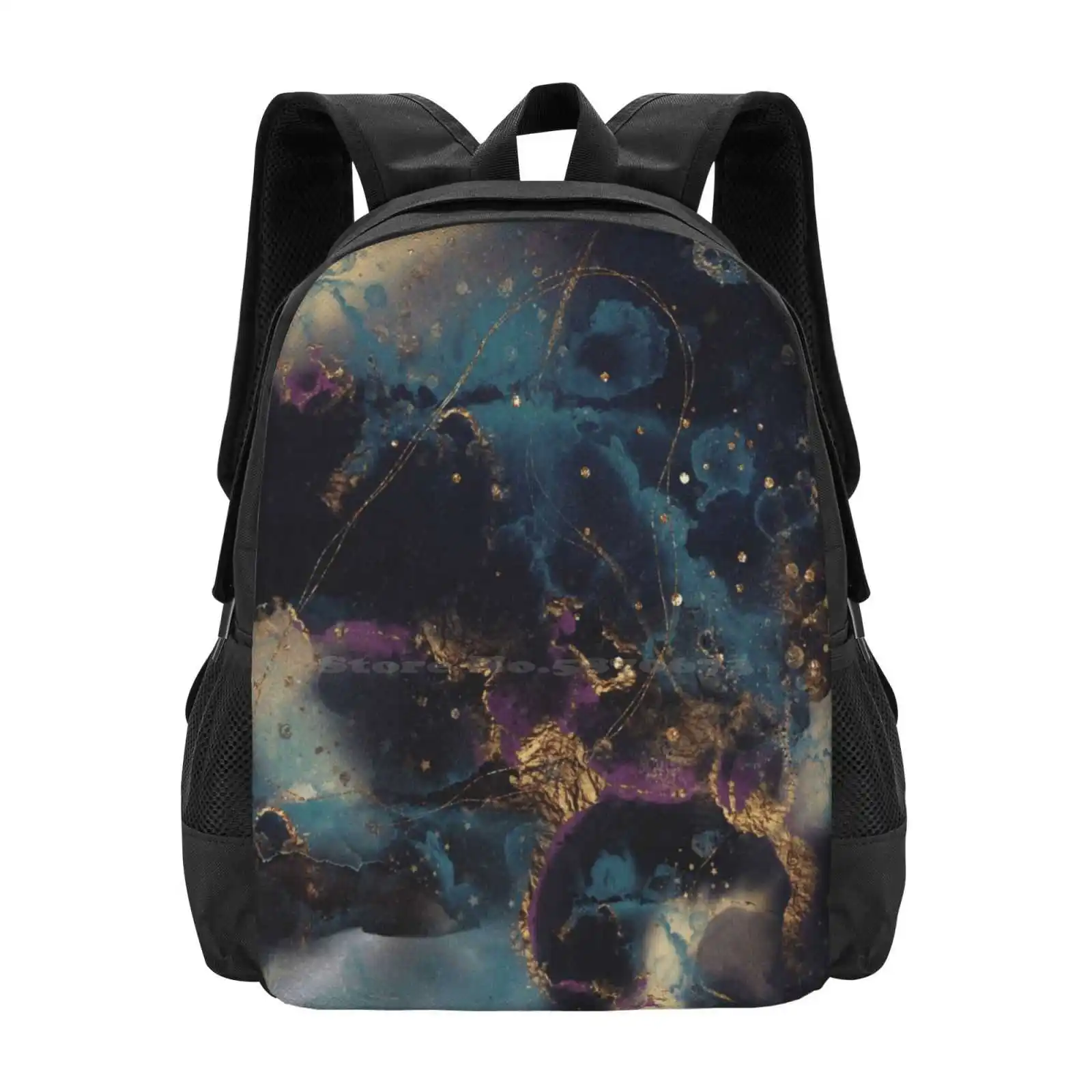 

Abstract Galaxy Backpack For Student School Laptop Travel Bag Abstract Galaxy Space Astronomy Astronaut Pattern Stars Sky