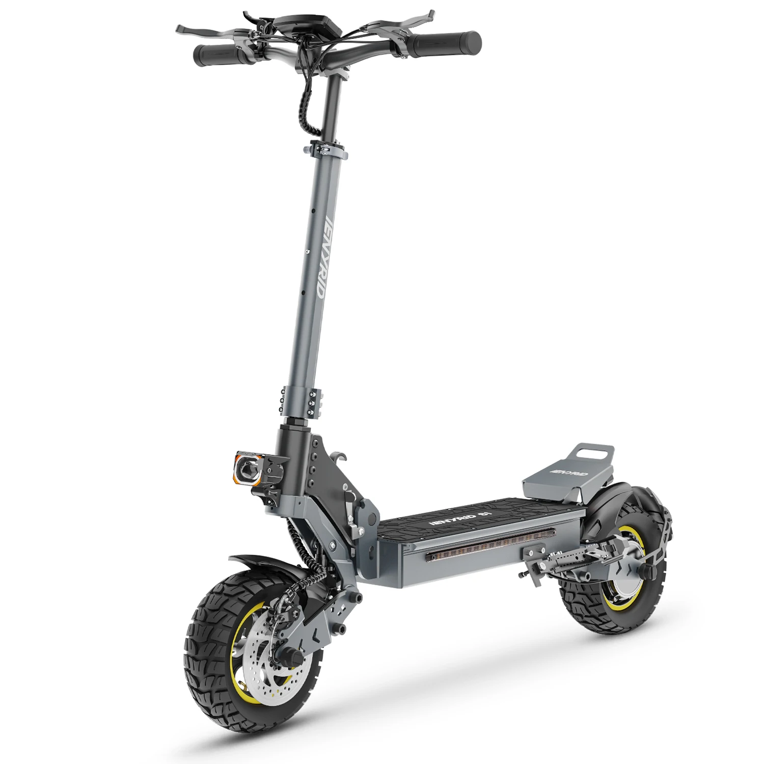 IENYRID S1 Scooters Daily Travel And Commuting E-Scooter, 48V15Ah Battery Smart LCD Display Electric Scooter,10-inch Air Off-road Tires City Scooters Electric