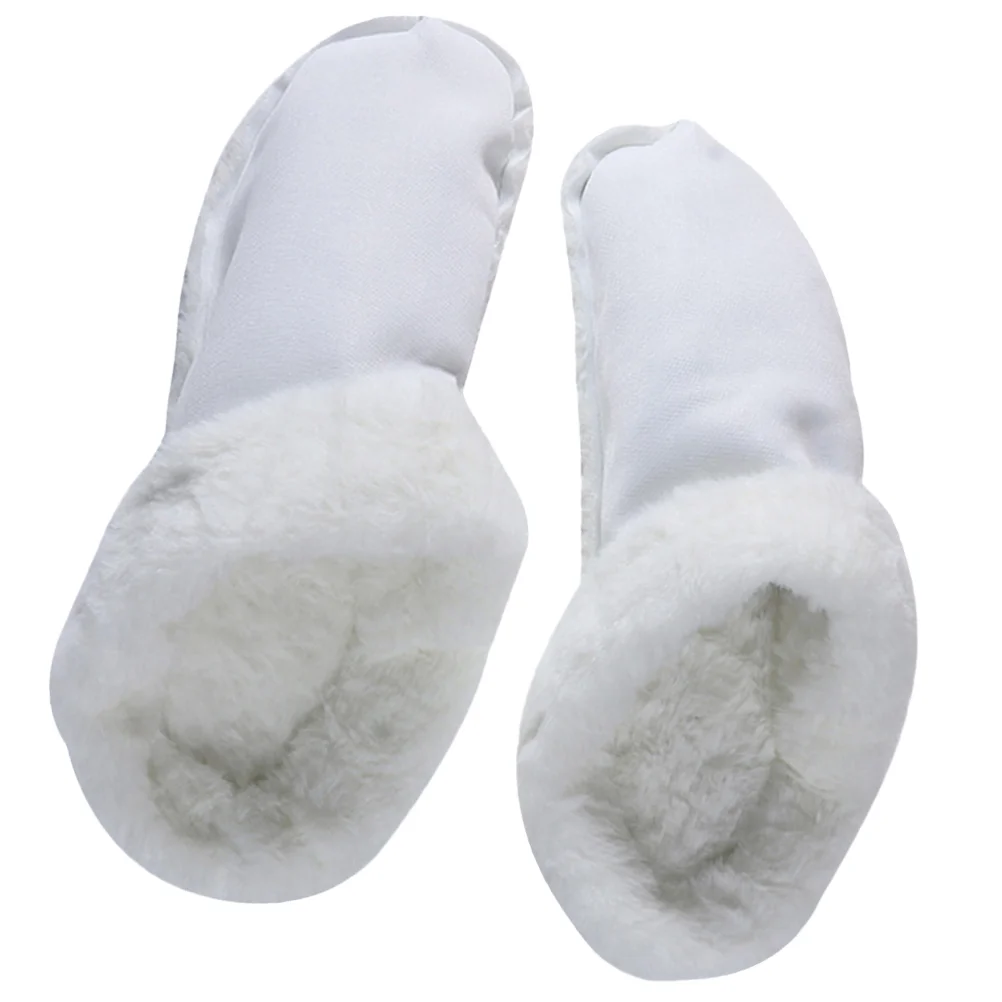 

Warm Liner Clogs Plush Slippers Shoes Insoles Arctic Fleece Cozy Inner Soles Slip-On Winter Clog Shoes Lining Sock Size 44-45