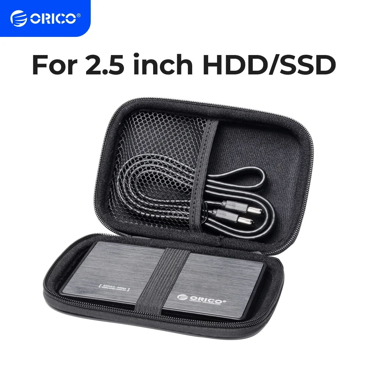 2.5 Inch HDD Box Bag Case Portable Hard Drive Bag For External Portable HDD Storage Protection