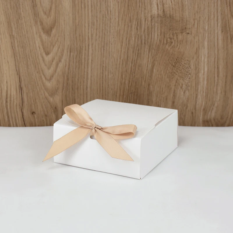 3 Stück große weiße Geschenkbox mit Band, Hochzeit, Brautjungfer, Geschenkverpackung, Geburtstagsparty, Gastgeschenke, Süßigkeiten, Kekse, Aufbewahrung, Weihnachten – Detail 10