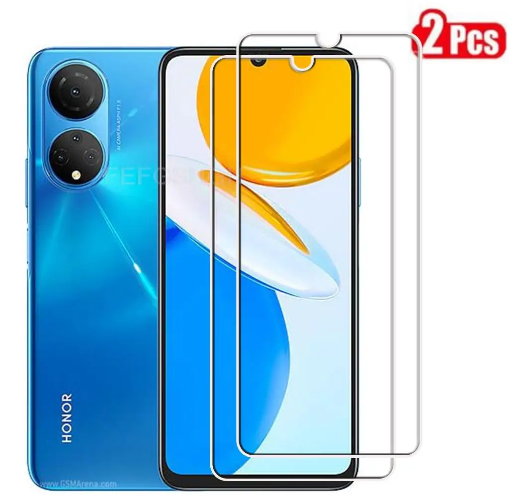 Vetro Temperato Protettivo 9H Hd Per Honor X7 6.74 "2022 Cma-Lx2, Cma-Lx1, Cma-Lx3 Pellicola Protettiva Per Schermo