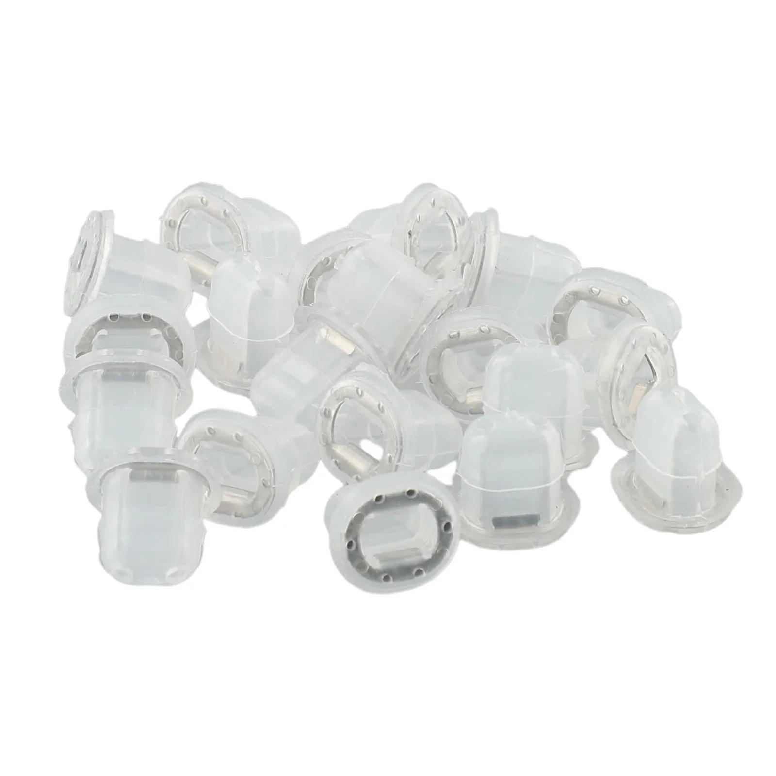 

20/50/100pc Car Interior Trim Moulding Clip Clear Nylon Clamp Retainer Fastener 51458161557 For BMW E38,E39,E90,E91,E92