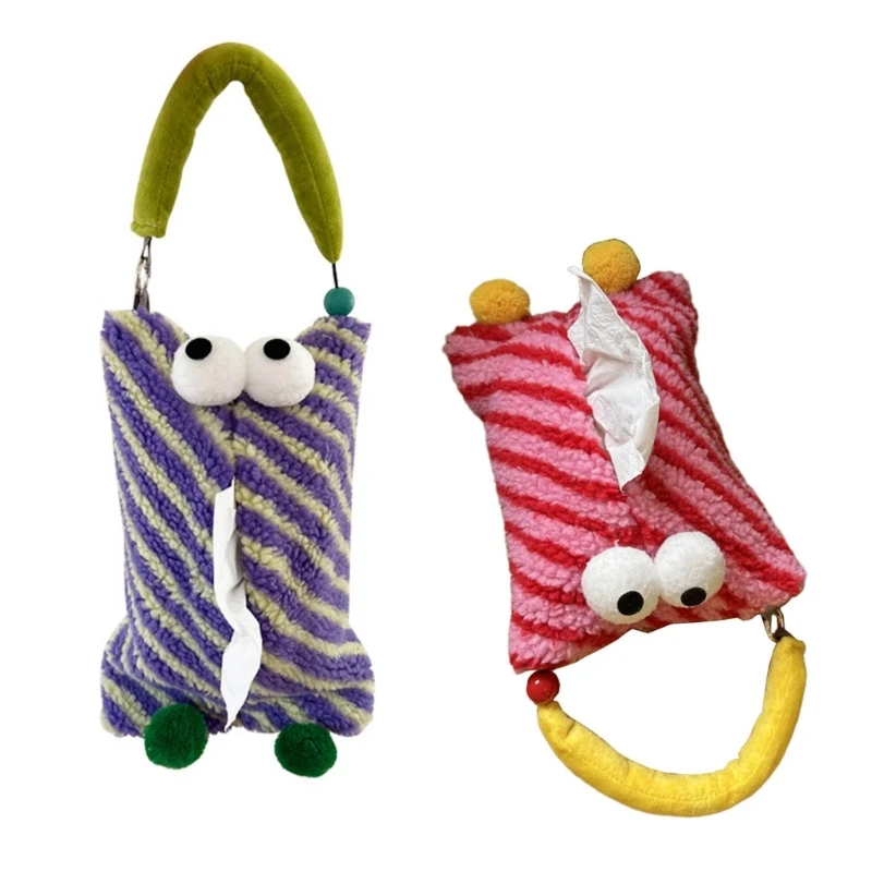 

Модный автомобильный держатель для салфеток с милой сумкой, бумажной коробкой, подарок на День благодарения