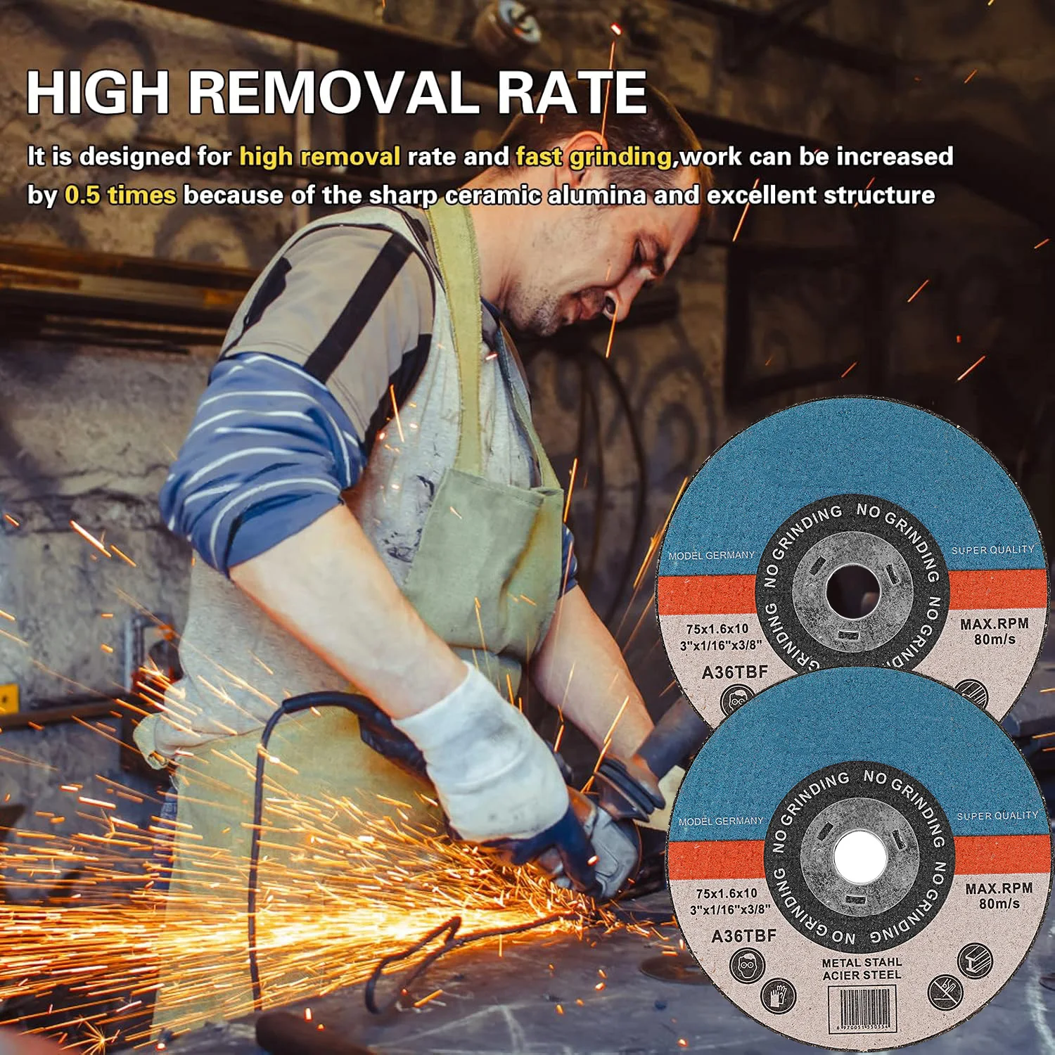 50-5pcs 75mm Cutting Disc Resin Cutting Wheel Diamond Circular Saw Blade 1.6mm Thickness Angle Grinder Wheel for Metal Wood Cutt cutting disc abrasive wheel cutting blade saw blade
