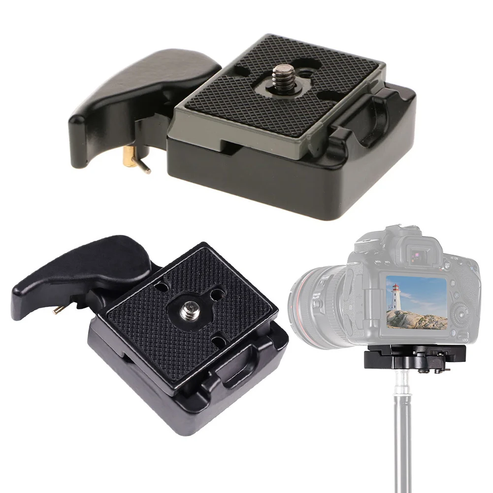 

Quick Release Plate 200PL-14 Quick Release Clamp Aluminum Lightweight Compatible For Manfrotto Camera Accessories