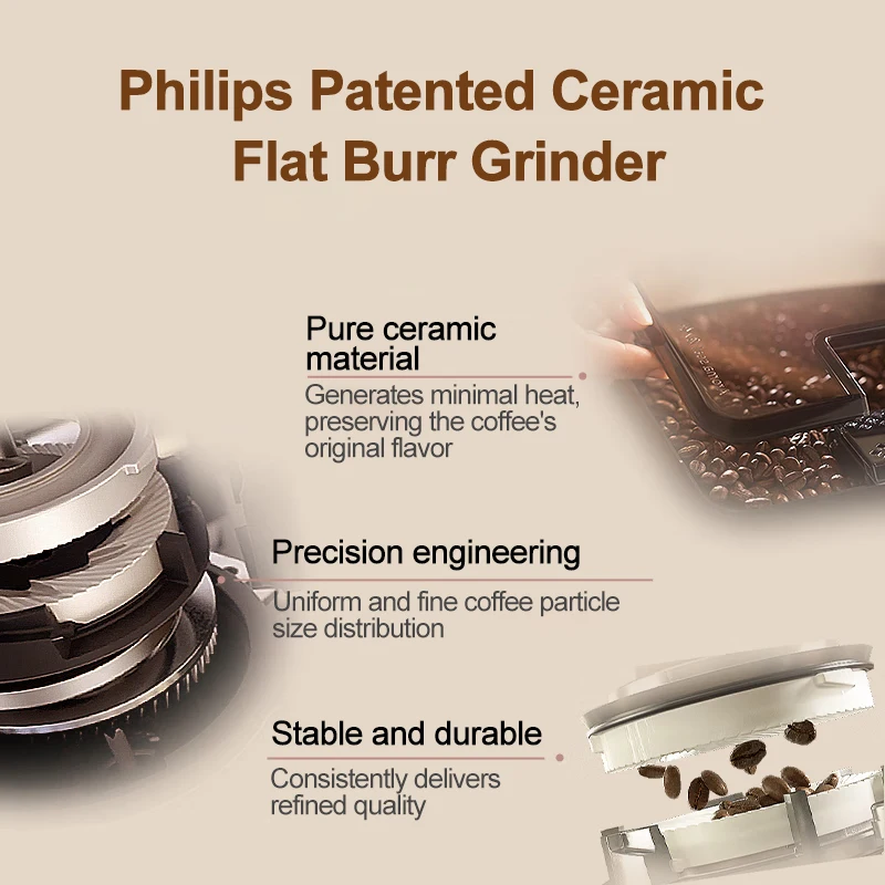 فيليبس ماكينة قهوة أوتوماتيكية نظام الحليب