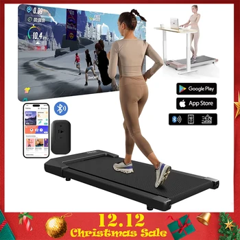 Tapis roulant da 300 libbre per la casa Tapis roulant da 2,5 HP Tappetino da passeggio Display digitale dei dati LCD 2in1 Walking Running Macchina per esercizi fitness