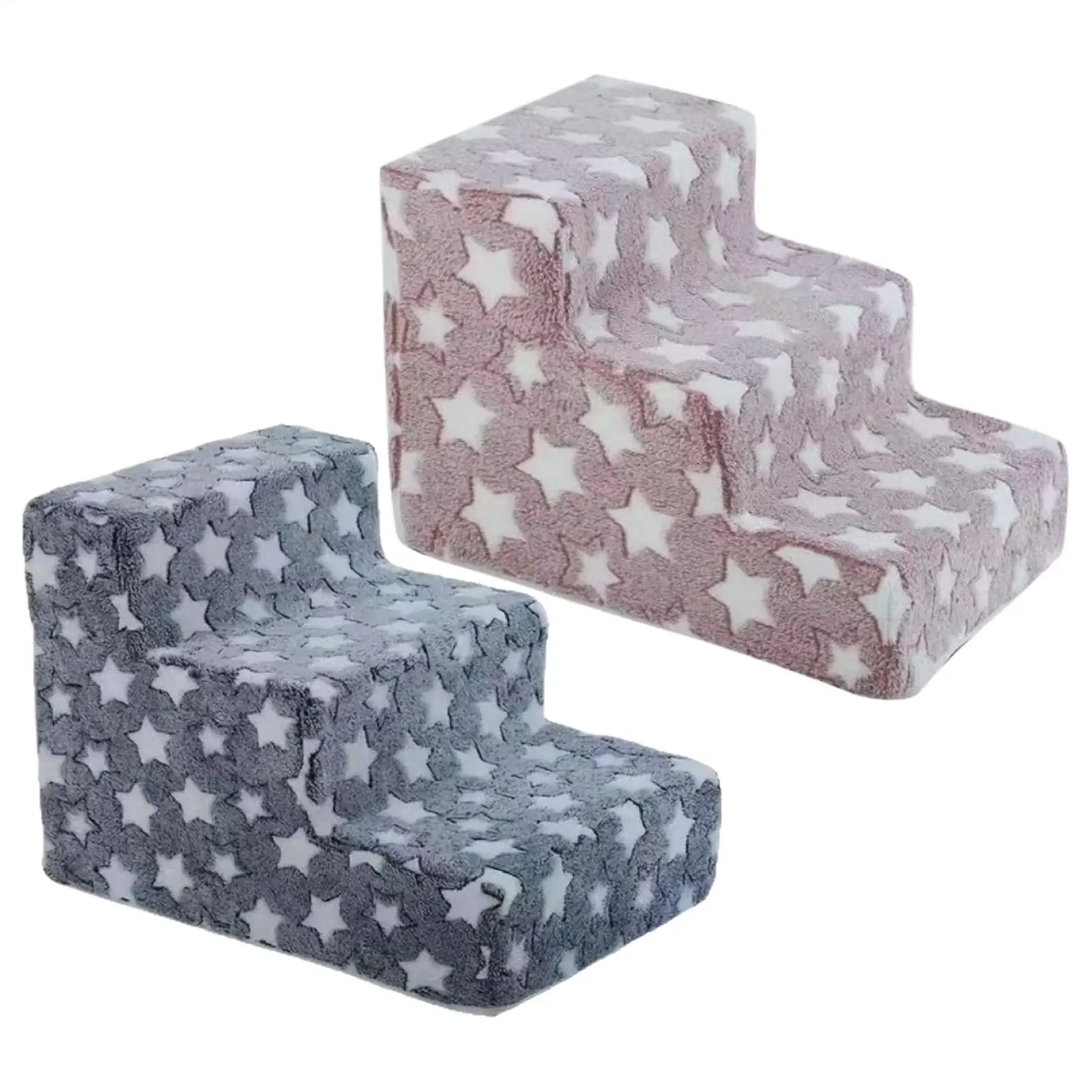 Pet 2/3 Steps Dog Secure Stairs Ramps Non-Slip Pet Steps for Older Dogs Pet with Joint Pain Sofa Bed Ladder