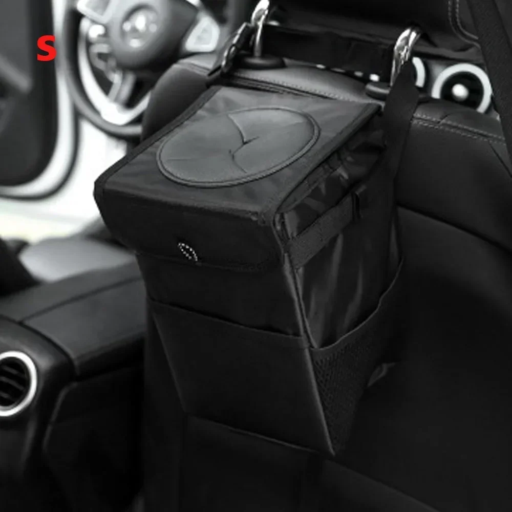 Portable Waterproof Car Trash Can Auto Organizer Garbage Can Car Accessories 1 Pc car trash can