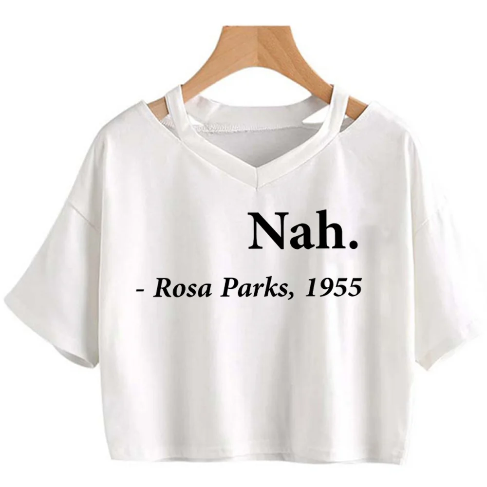 

Nah Rosa Parks Quote Fitted