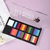 Body Face Paint Kit Fluorescent Party Halloween Eye Make Up Party Kids Face Shied UV Glow Paint Kit Cosplay Makeup 6