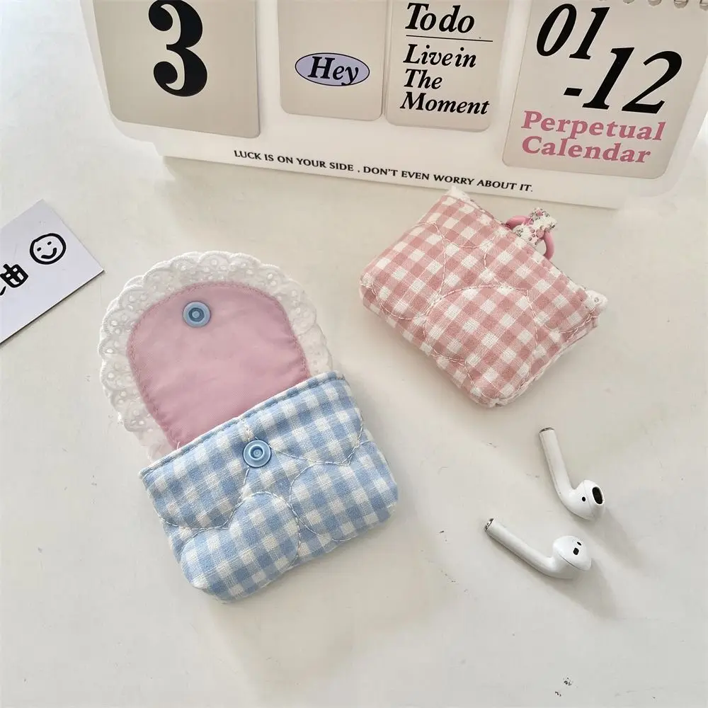 Compact Mini Earphone Storage Bag - Portable Multifunctional Keychain Pouch and Small Wallet