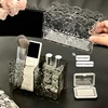1Pcs Bathroom Storage Display Stand Acrylic Cosmetic Storage Box Makeup Brush Holder Organizer Lipstick Eyebrow Pencil Case 4