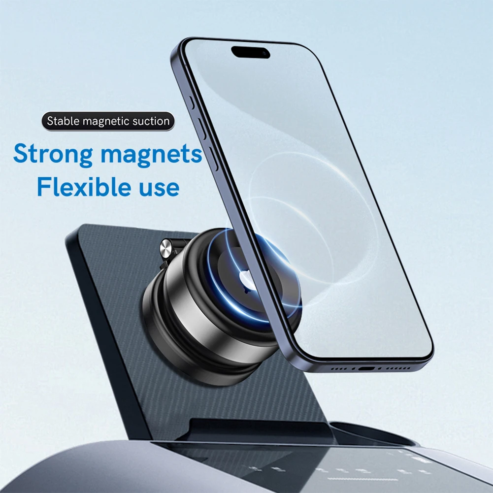 8/2/1PCS BR238 X92 Mobile Cellphone Bracket Electric Magnetic Phone Holder Stand Mini 360° Adjustable Car Mount Phone Accessorie