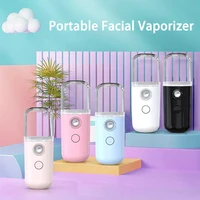 Colorful Handheld Air Humidifier Charging Spray Device Portable Facial Humidifier Portable Handheld Facial Beauty Device 1