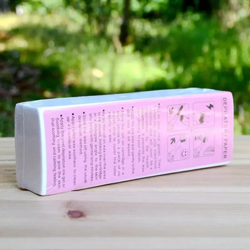 Professional Hair Removal Waxing Strips Non-woven Fabric Waxing Papers Depilatory Beauty Tool for Leg Hairs Removal 6